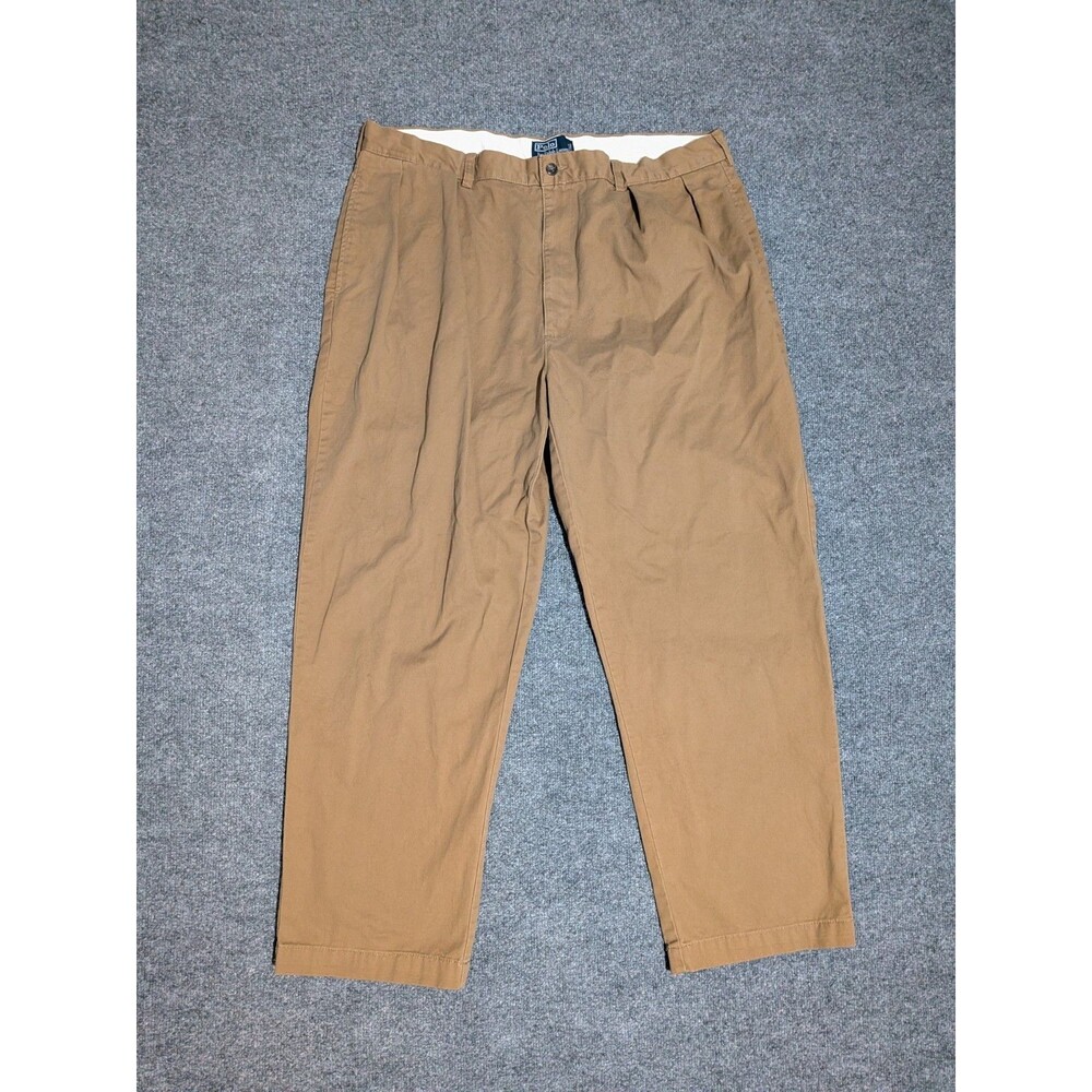 Polo Ralph Lauren Andrew Pants Mens 42x30 (40x30) Pleated Chino
